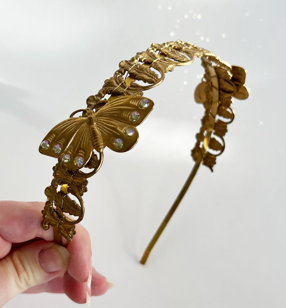 PAPILLON GARDENS COMB - Epona Valley | Luxury Hair Accessories | Bridal Accessories | Made In NYC