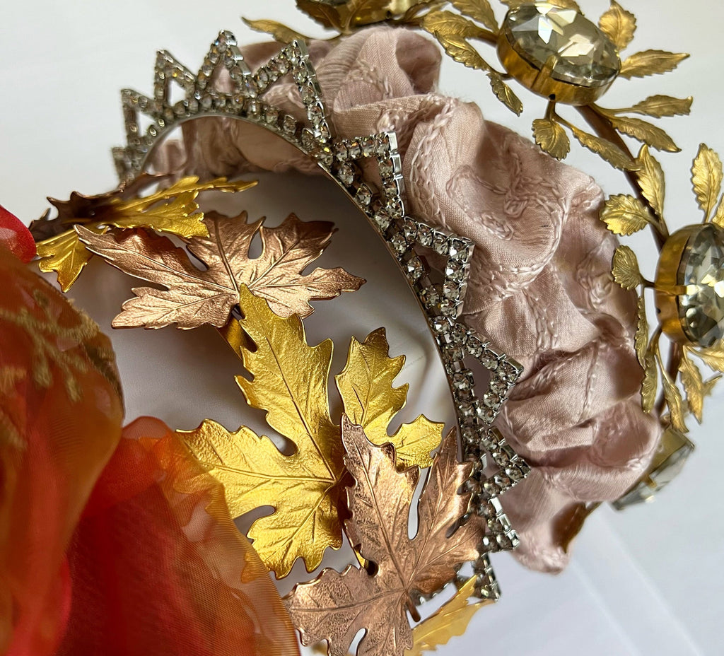 MAPLE TWO TONE CROWN - Epona Valley | Luxury Hair Accessories | Bridal Accessories | Made In NYC