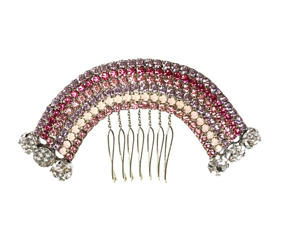 PINK AND OPALS DOROTHY COMB - Epona Valley | Luxury Hair Accessories | Bridal Accessories | Made In NYC