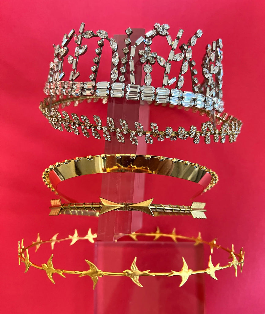 CUPID'S MESSAGE CORONET - Epona Valley | Luxury Hair Accessories | Bridal Accessories | Made In NYC